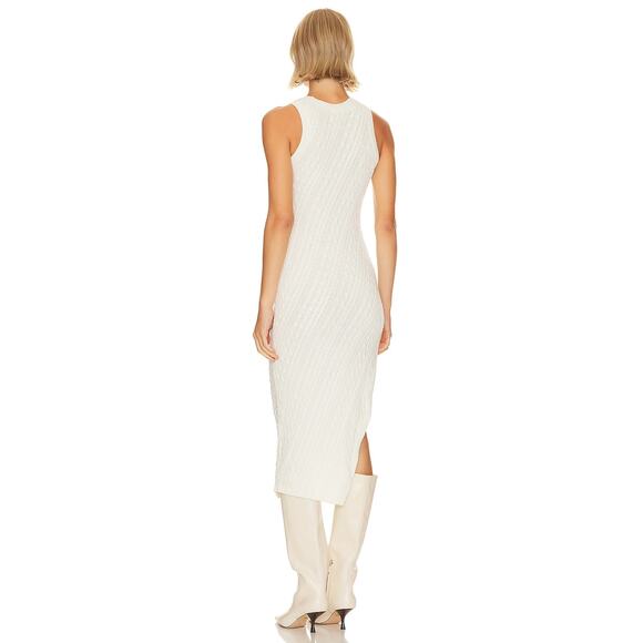 MSRP $138 NWT Liv Bias Dress in Chalk Stitches & Stripes Size XL  SAME DAY SHIP - Picture 3 of 9